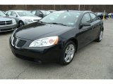 2009 Carbon Black Metallic Pontiac G6 Sedan #73233145