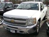 2012 Summit White Chevrolet Silverado 1500 LT Extended Cab 4x4 #73288695