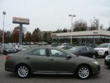 2012 Cypress Green Pearl Toyota Camry XLE #73289028