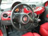 2013 Fiat 500 Sport Dashboard