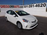 2012 Blizzard White Pearl Toyota Prius v Two Hybrid #73289099