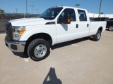 2012 Ford F250 Super Duty XL Crew Cab 4x4 Front 3/4 View