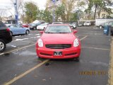 2006 Laser Red Pearl Infiniti G 35 Coupe #73289321