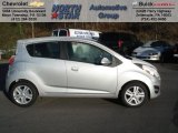 2013 Silver Ice Chevrolet Spark LS #73288946