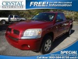 2008 Lava Red Pearl Mitsubishi Raider LS Extended Cab #73289301