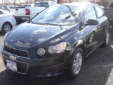 2013 Black Granite Metallic Chevrolet Sonic LT Sedan #73347429