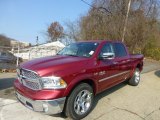 2013 Deep Cherry Red Pearl Ram 1500 Laramie Crew Cab 4x4 #73347896