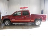 2013 Sonoma Red Metallic GMC Sierra 1500 SLE Crew Cab 4x4 #73348246