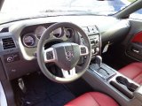 2013 Dodge Challenger Rallye Redline Radar Red/Dark Slate Gray Interior