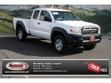 2009 Super White Toyota Tacoma Access Cab 4x4 #73347406