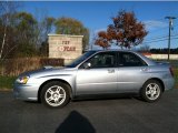 2004 Platinum Silver Metallic Subaru Impreza WRX Sedan #73347876