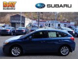 2013 Marine Blue Pearl Subaru Impreza 2.0i Premium 5 Door #73347635