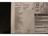 2009 Aston Martin DBS Coupe Window Sticker