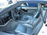 1984 Chevrolet Corvette Coupe Medium Gray Interior