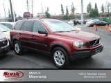 Ruby Red Metallic Volvo XC90 in 2005
