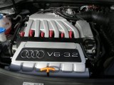 2008 Audi A3 3.2 quattro 3.2 Liter DOHC 24-Valve VVT V6 Engine