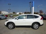 2013 White Diamond Pearl Honda CR-V EX-L AWD #73348040