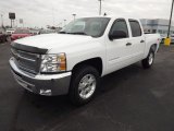 2013 Summit White Chevrolet Silverado 1500 LT Crew Cab 4x4 #73347930