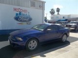 2013 Deep Impact Blue Metallic Ford Mustang V6 Coupe #73408431