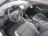 2013 Hyundai Veloster Turbo Gray Interior