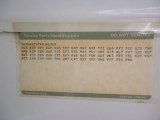 1985 Oldsmobile Cutlass Supreme Brougham Coupe Info Tag