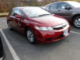 2010 Tango Red Pearl Honda Civic EX Sedan #73408625