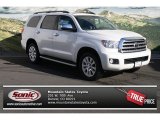 2013 Blizzard White Pearl Toyota Sequoia Platinum 4WD #73408351