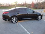 Ebony Black Kia Optima in 2011