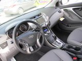 2013 Hyundai Elantra Coupe SE Gray Interior