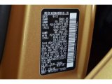 2013 Juke Color Code for Atomic Gold - Color Code: EAH