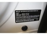 2013 7 Series Color Code for Alpine White - Color Code: 300