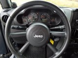 2008 Jeep Wrangler Unlimited X 4x4 Steering Wheel