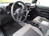 2008 Jeep Wrangler Unlimited X 4x4 Dark Slate Gray/Med Slate Gray Interior