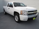 2008 Summit White Chevrolet Silverado 1500 LT Extended Cab 4x4 #73440666