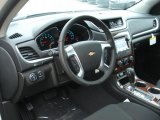2013 Chevrolet Traverse LT AWD Ebony Interior