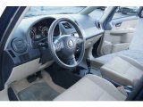 2011 Suzuki SX4 Sedan LE Beige Interior
