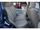 2011 Suzuki SX4 Sedan LE Rear Seat