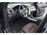2013 Ford Explorer Sport 4WD Charcoal Black/Sienna Interior