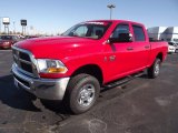 Flame Red Dodge Ram 2500 HD in 2011