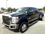 2011 Ford F450 Super Duty Lariat Crew Cab 4x4 Dually Front 3/4 View