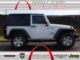 2013 Bright White Jeep Wrangler Sport S 4x4 #73484558