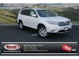 2013 Blizzard White Pearl Toyota Highlander V6 4WD #73484452