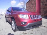 2013 Deep Cherry Red Crystal Pearl Jeep Compass Latitude 4x4 #73485193