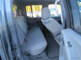 2008 Nissan Frontier SE Crew Cab Rear Seat