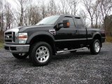 2008 Ford F350 Super Duty Lariat SuperCab 4x4 Front 3/4 View