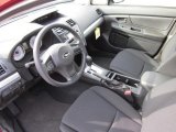 2013 Subaru Impreza 2.0i 4 Door Black Interior