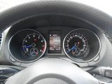 2012 Volkswagen Golf R 4 Door 4Motion Gauges