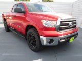 Radiant Red Toyota Tundra in 2013