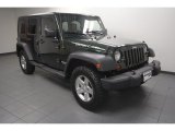 2012 Natural Green Pearl Jeep Wrangler Unlimited Rubicon 4x4 #73484936