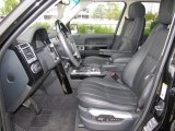 2010 Land Rover Range Rover Supercharged Jet Black/Ivory White Interior